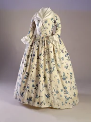 Gown worn by Deborah Sampson, from Massachusetts, 1780-90